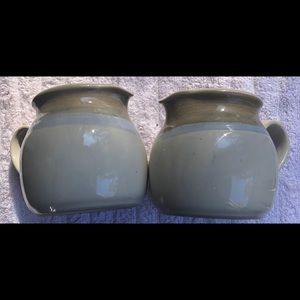 Noritake stoneware painted desert creamer cream.